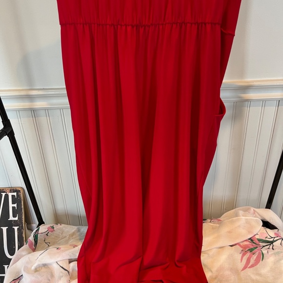 Joseph Ribkoff Red Formal Capped Sleeve Dress Size 10 C007 - Picture 2 of 16